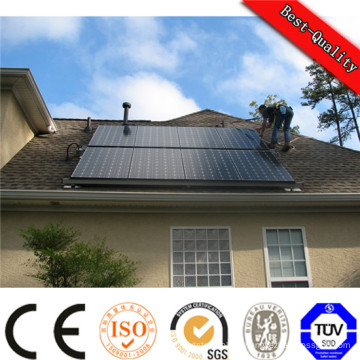 Grille de panneau solaire de 1-50kw Poly attachée au système d&#39;alimentation solaire de toit
